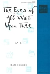 The Eyes of All Wait upon Thee SATB choral sheet music cover